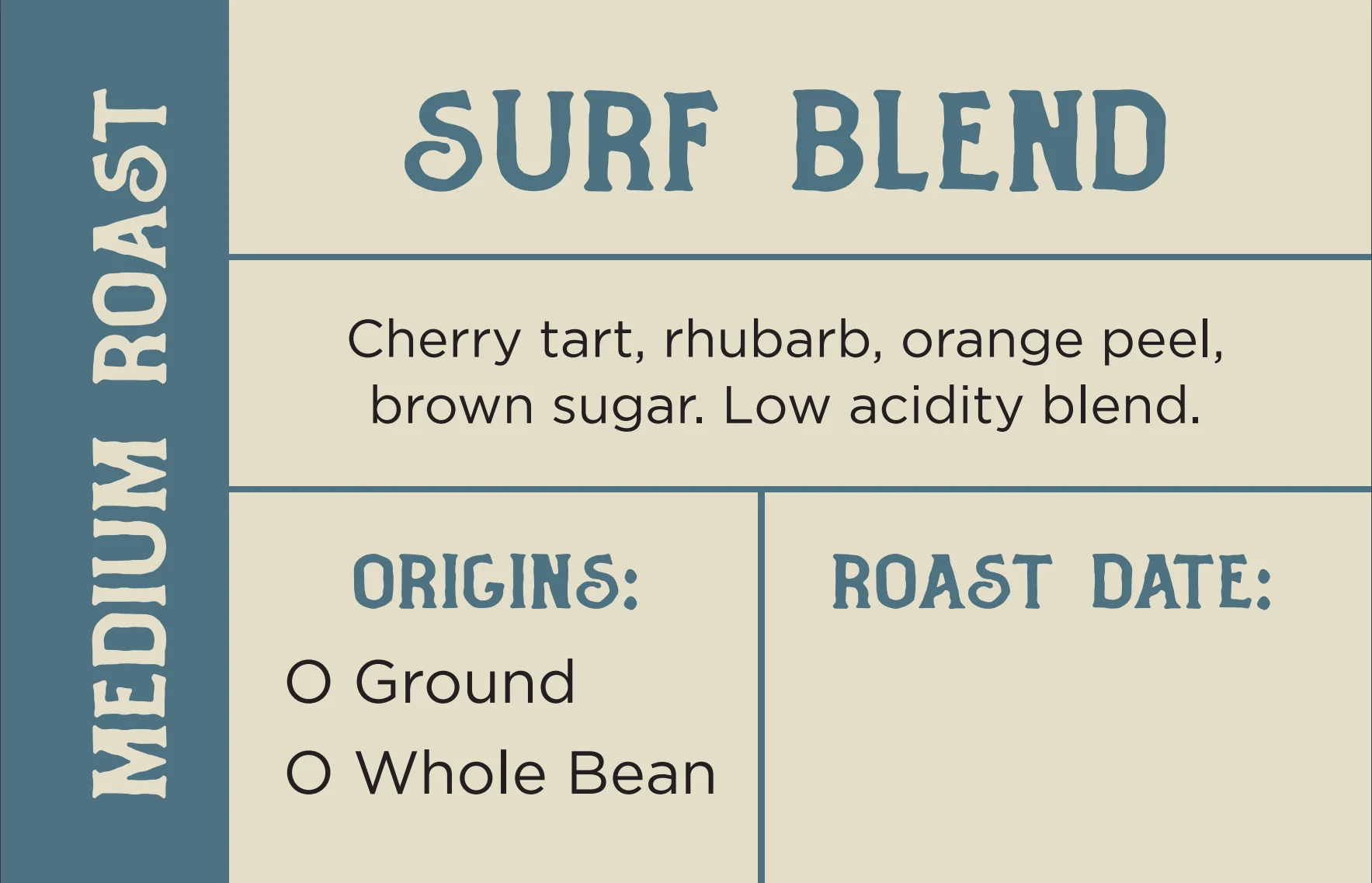 Clear Lake Surf Medium Roast Coffee Blend