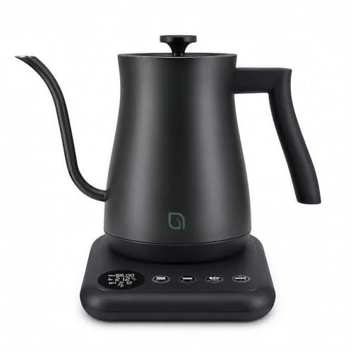 WILLOW ECO SERIES Gooseneck Electric Kettle with 5 Temperature Presets and Keep Warm Feature, 0.8L Pour Over Kettle for Coffee & Tea 1200W Quick Heating with 100% Stainless Steel Interior Water Heater