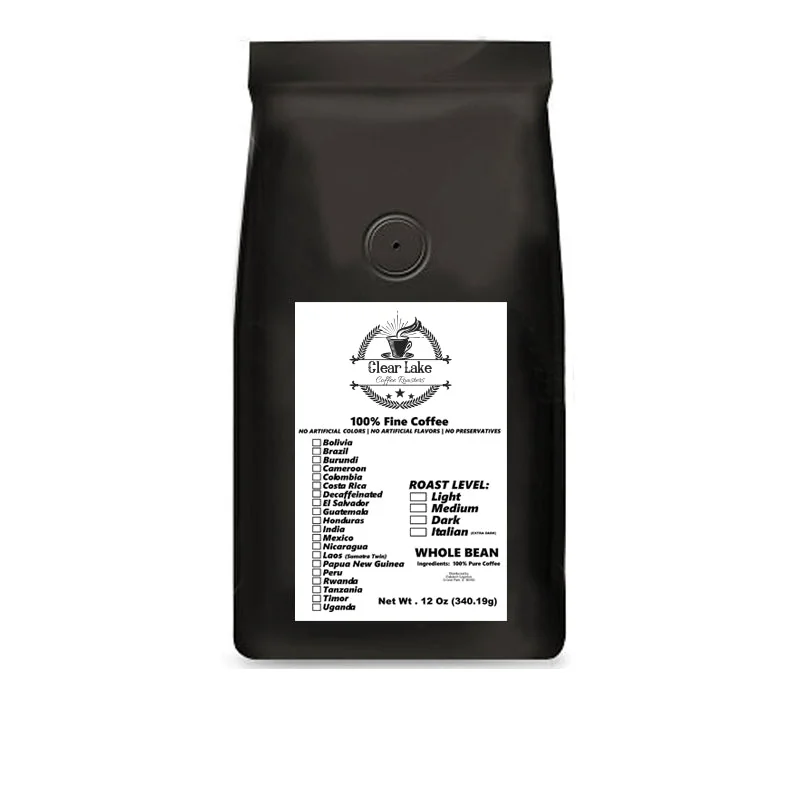 Clear Lake 6 Bean Dark Roast Coffee Blend